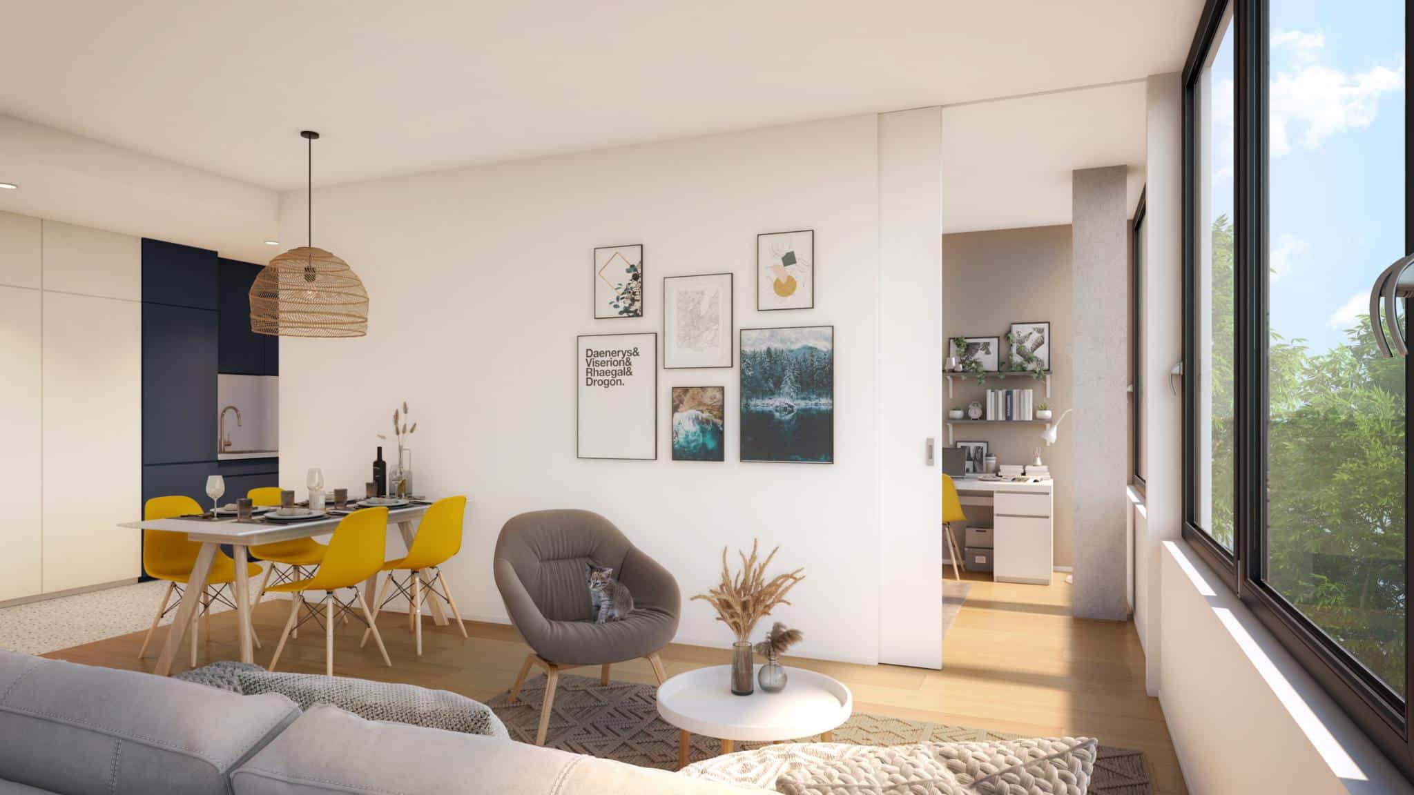 Appartement 3,5p, 71 m2 en vente à CHF 705'000.-