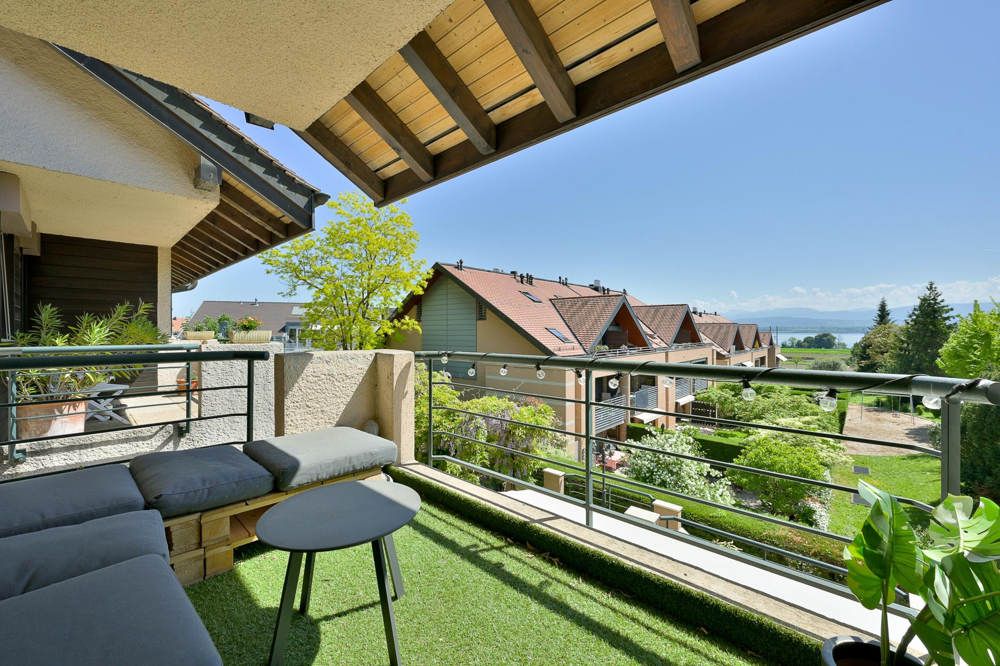 Villa mitoyenne vue lac au cœur de Founex