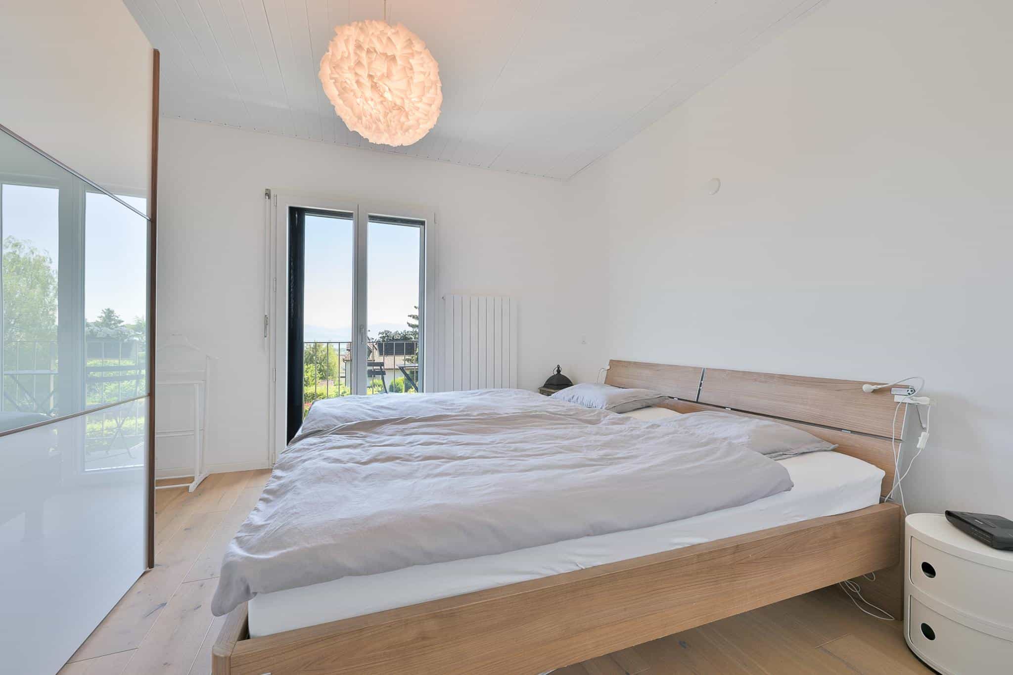 Villa individuelle avec vue lac et Alpes - Au cœur de Sus-Châtel (Genolier) - Parfaitement rénovée Performance énergétique A