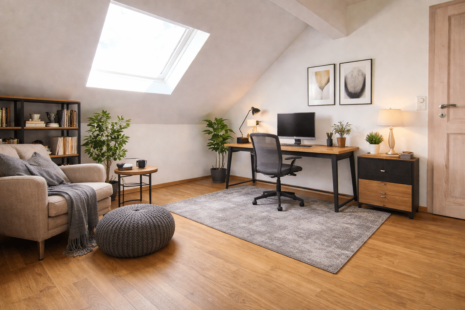 Magnifique Triplex avec volumes et vue - disponible de suite
