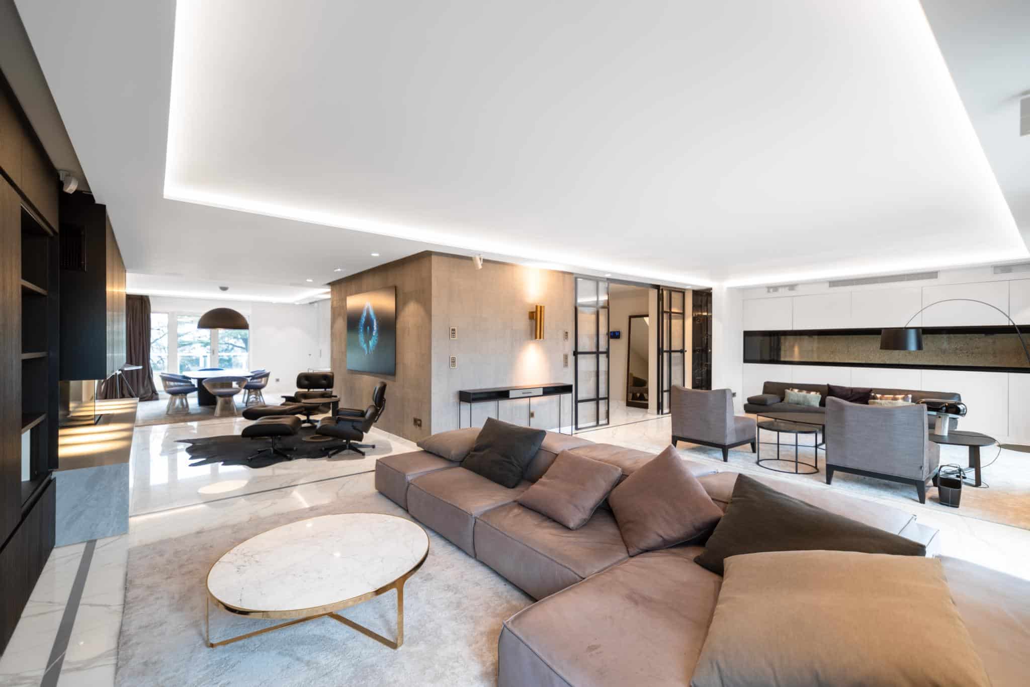 Penthouse duplex d’exception au cœur de Cologny