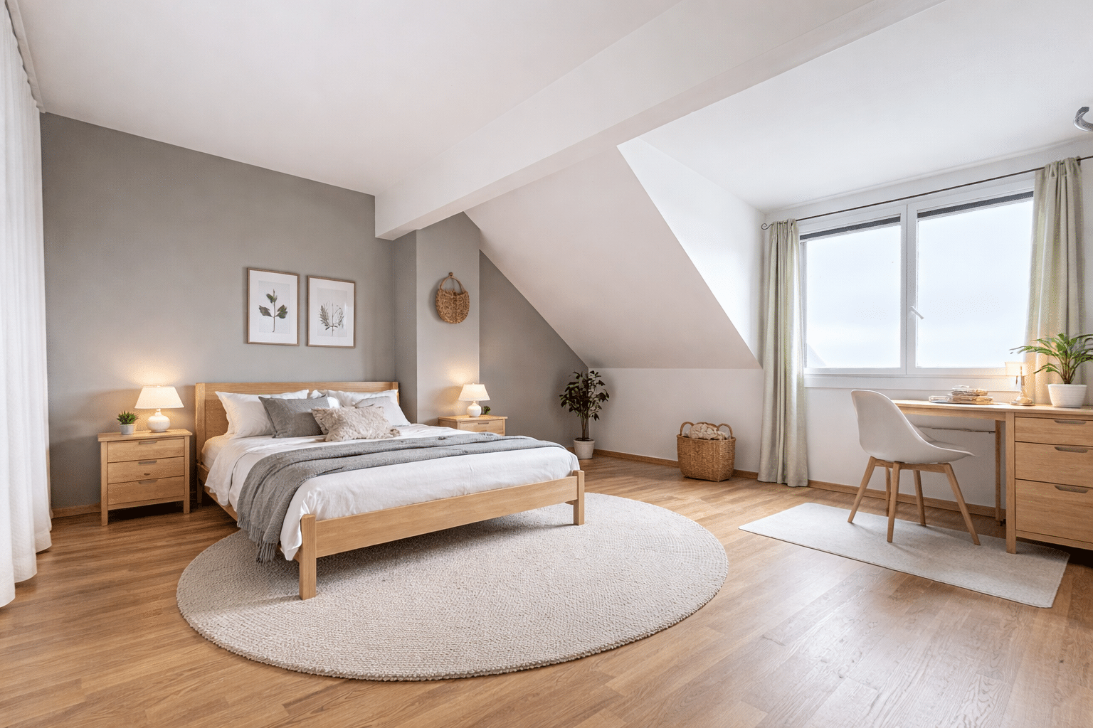 Magnifique Triplex avec volumes et vue - disponible de suite