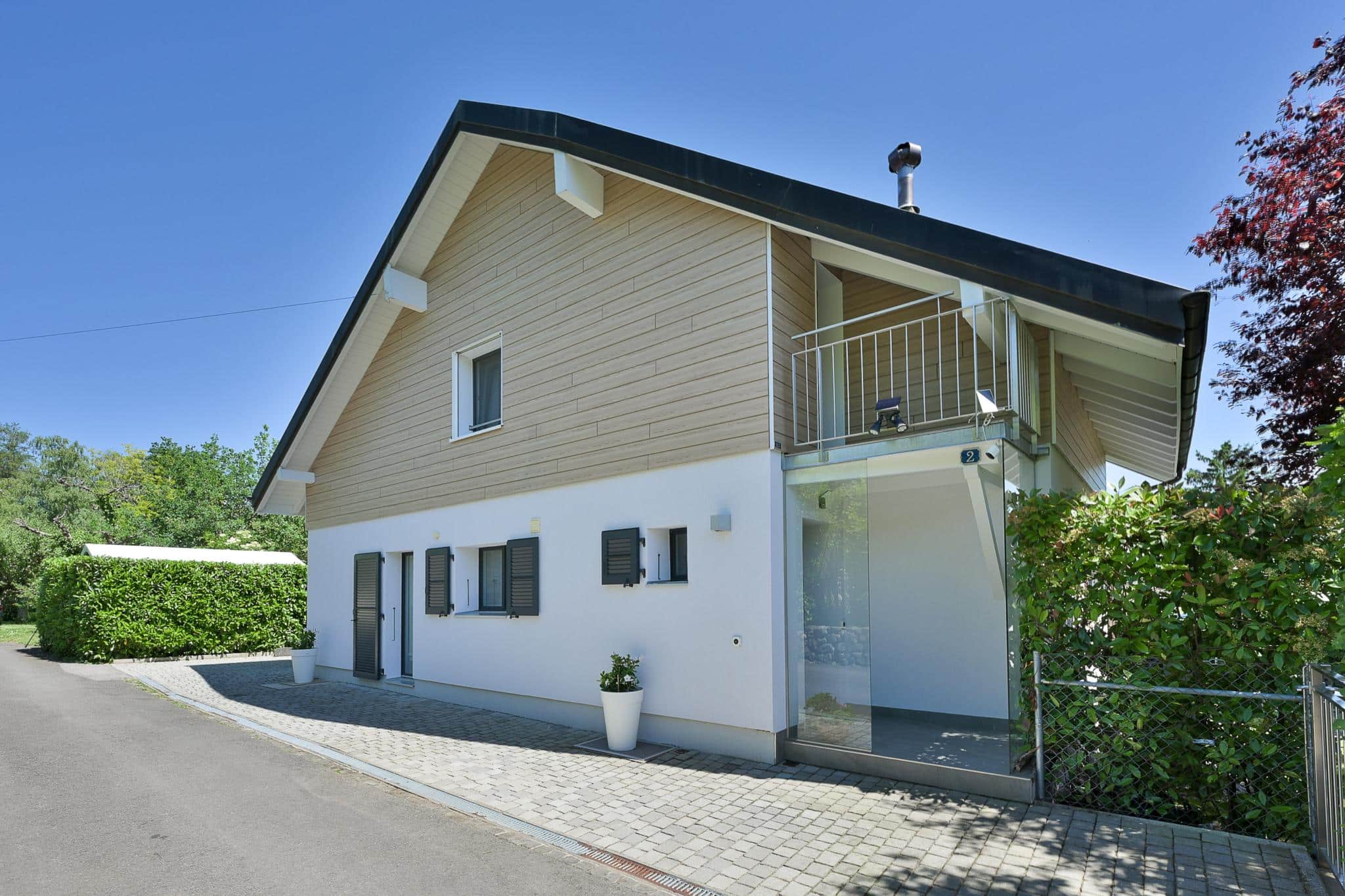Villa individuelle avec vue lac et Alpes - Au cœur de Sus-Châtel (Genolier) - Parfaitement rénovée Performance énergétique A